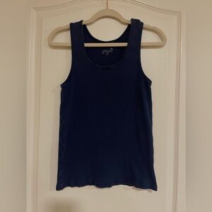 Old navy navy ribbed tank top​​​​​​​